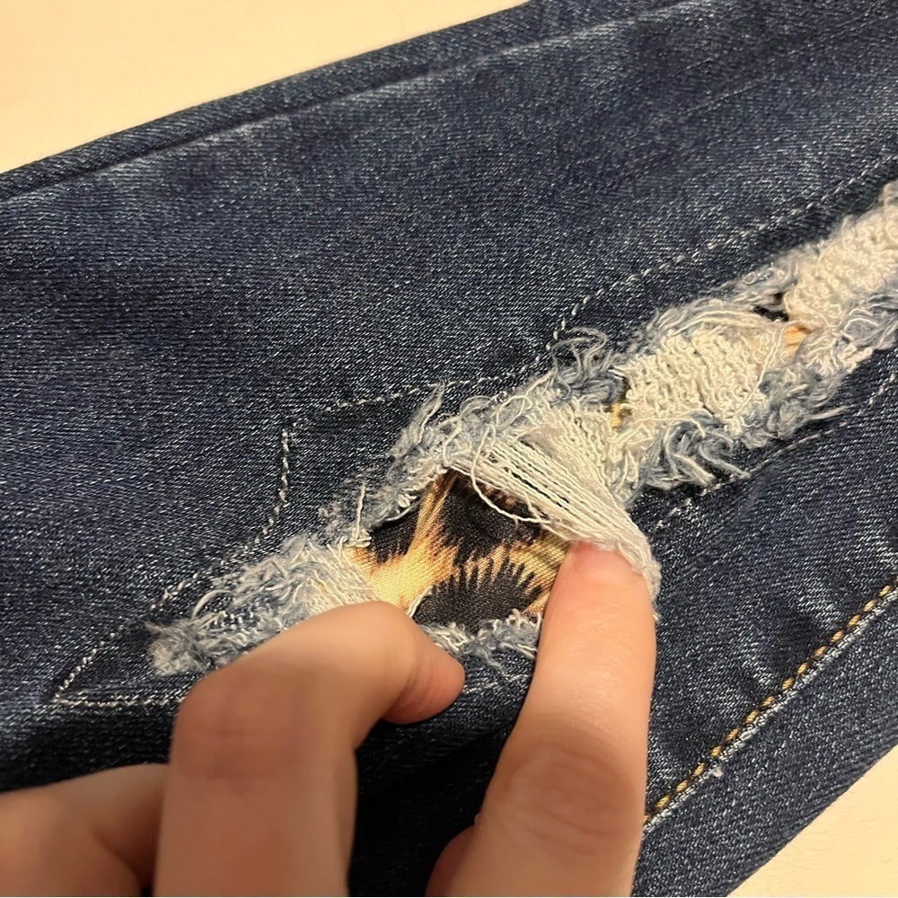 Judy Blue Jeans Womens 29 Distressed Destroyed jbb2166dk Stretch - Picture 8 of 8